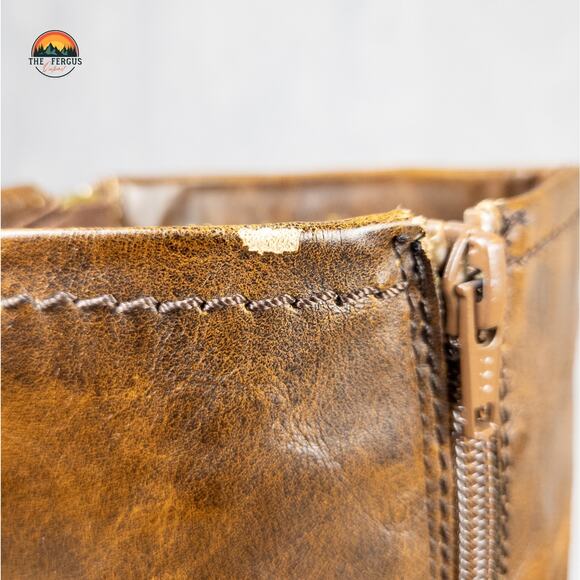 Naturalizer N5 Comfort Balada Womens Boots Brown Leather Buckle Riding Women 8M - Picture 14 of 15